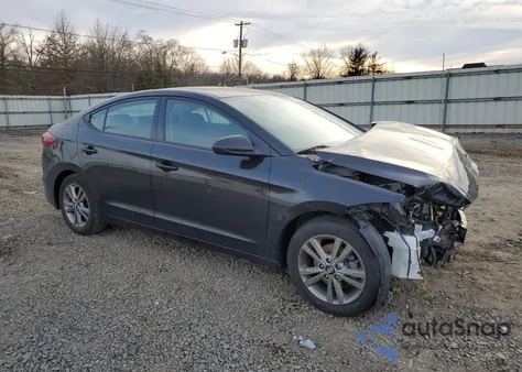 2018 Hyundai Elantra Sel from USA, damaged, VIN 5NPD84LF3JH376567